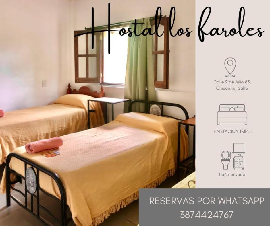 Hostal Los Faroles Chicoana Eksteriør bilde